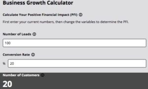 Online Business Growth Calculator